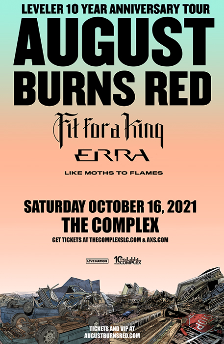 August Burns Red at The Complex