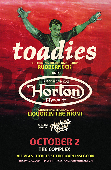 Toadies w Reverend Horton Heat at The Complex
