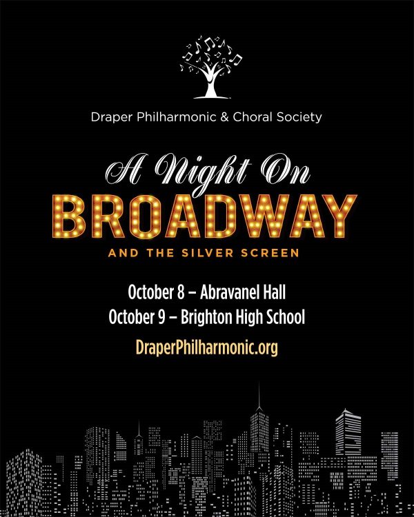 A Night on Broadway and the Silver Screen- Draper Philharmonic & Choral Society In Concert