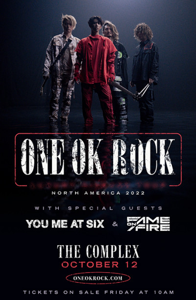 ONE OK ROCK live at The Complex!!