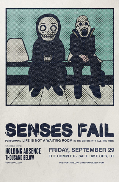 Senses Fail live at The Complex