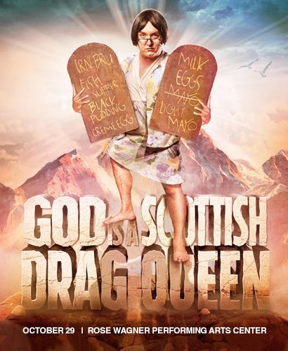 God is a Scottish Drag Queen