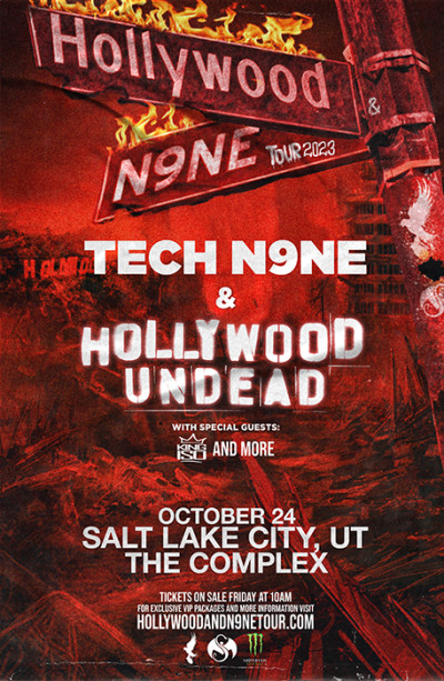 Tech N9ne & Hollywood Undead live at The Complex