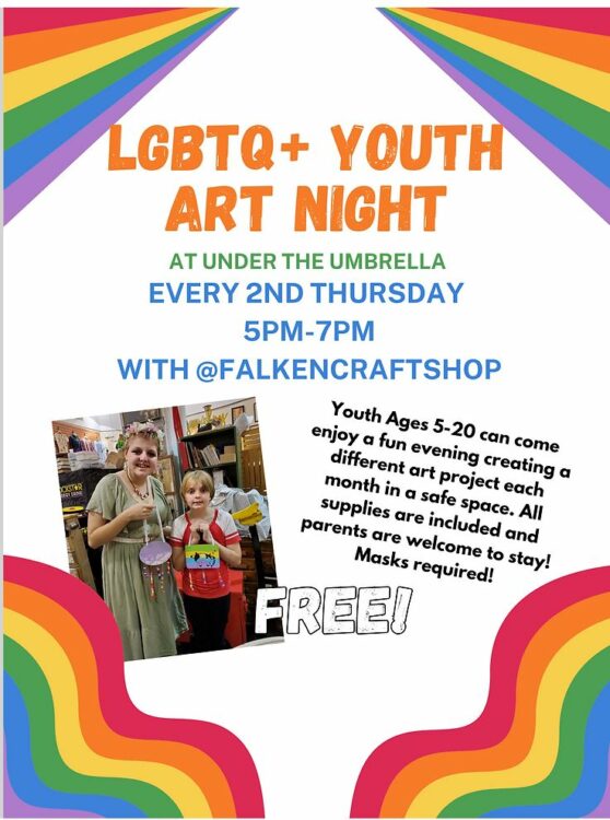 Queer Youth Art Night